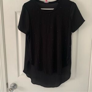 Elegant Black Women's Top